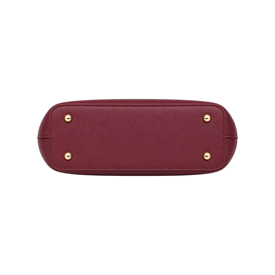 Ziqo Selena Burgundy Classic Crescent Shoulder Bag