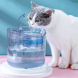 Cat Water Feeder Automation Sensor Faucet Fountain Food Grade Transparent Plastic