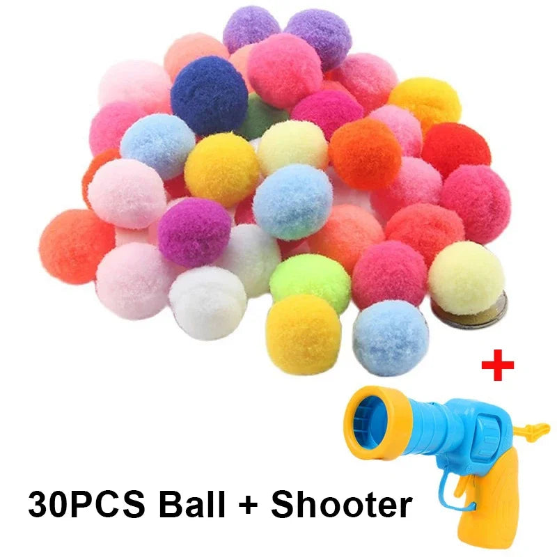 Cat Toys Interactive Launch Training Toy For Pet Kitten Creative Mini Shooting Gun