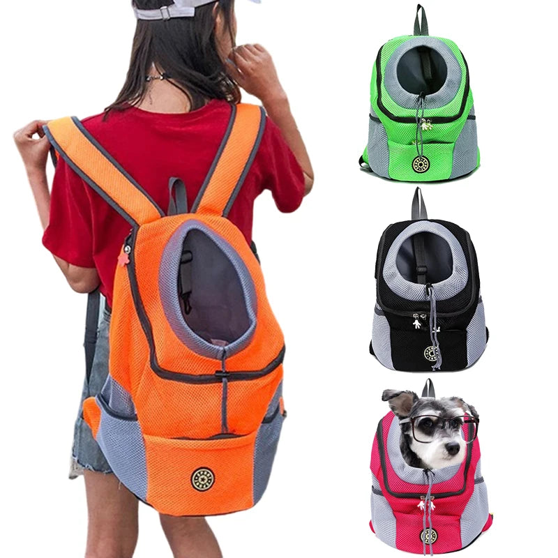 VIP Dog Backpack for Small Large Dogs Cats Double Shoulder