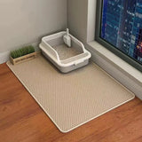 Cat Litter Mat Double Layer Pet Non Slip Big Pet Litter Box Filter Mat wear