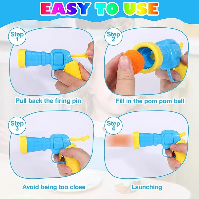 Cat Toys Interactive Launch Training Toy For Pet Kitten Creative Mini Shooting Gun