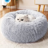 Super Cat Bed Warm Sleeping Cat Nest Soft Long Plush Best Pet Dog Bed for Dogs Basket Cushion Cat