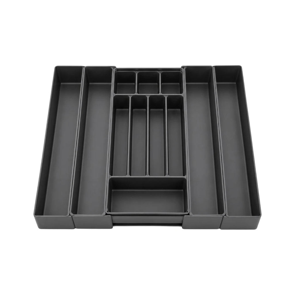 Ziqo Expandable Multi-Compartment Drawer Organizer - Kitchen & Office Storage Tray